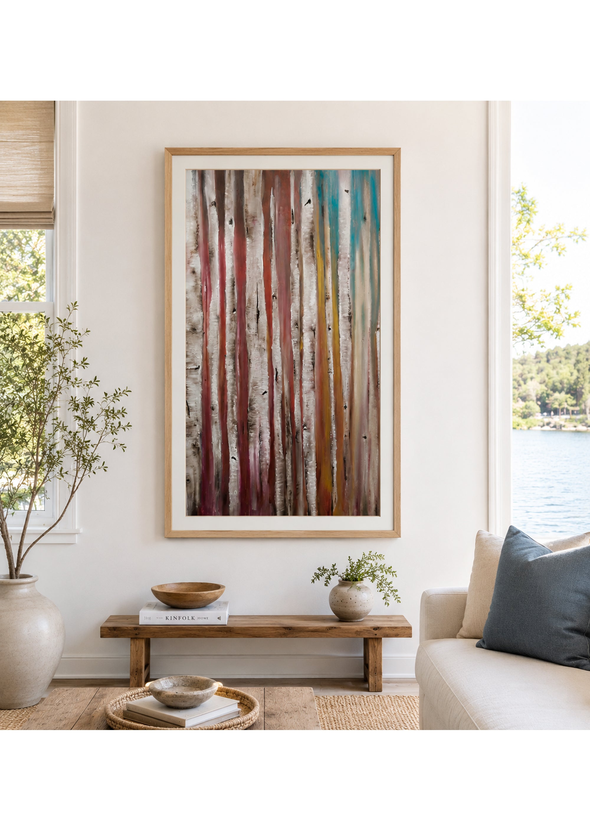 Birch Trees Original