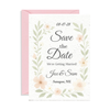 Botanical Embrace Save The Date