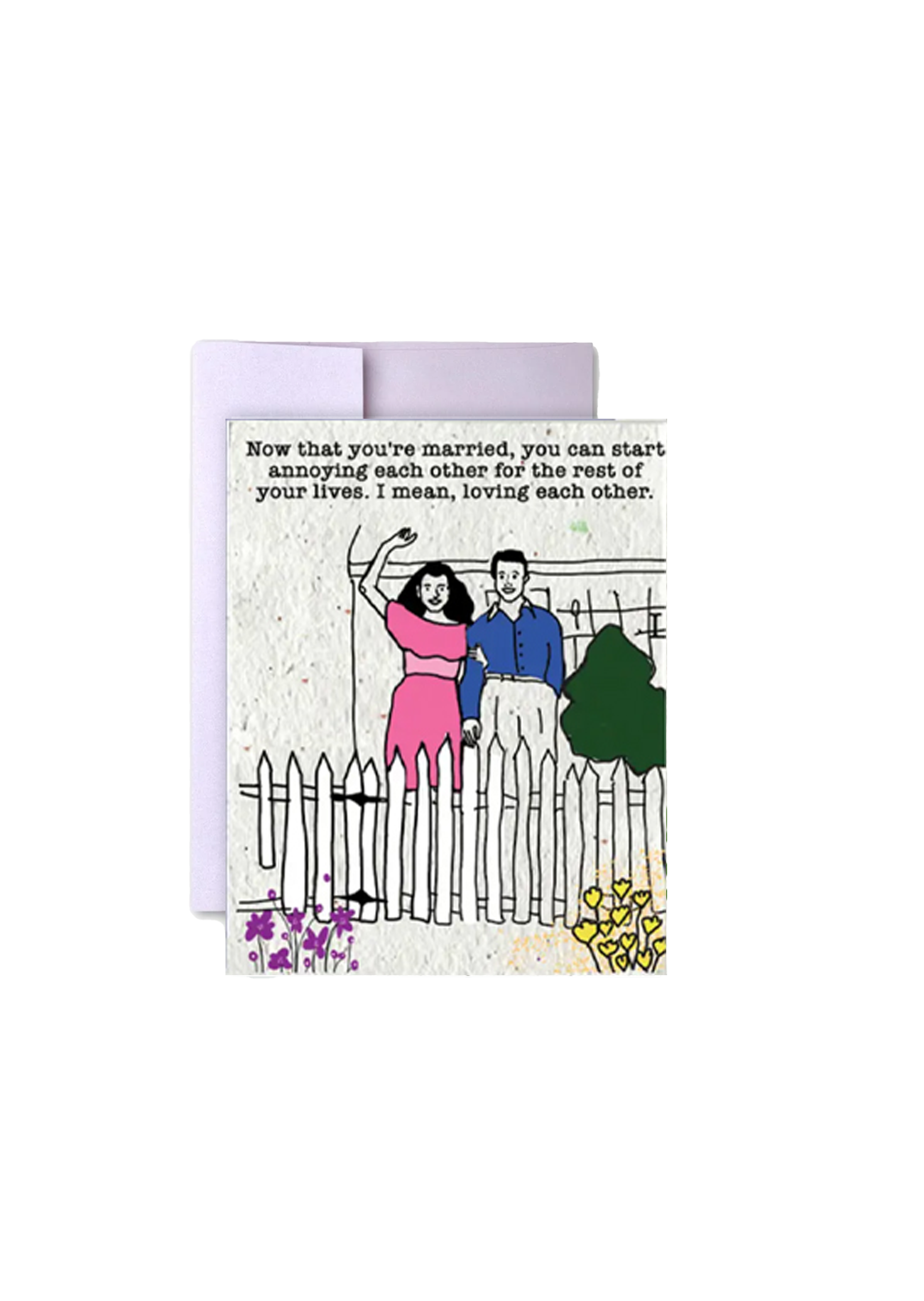 Endless Laughter Wildflower Seed Paper Card