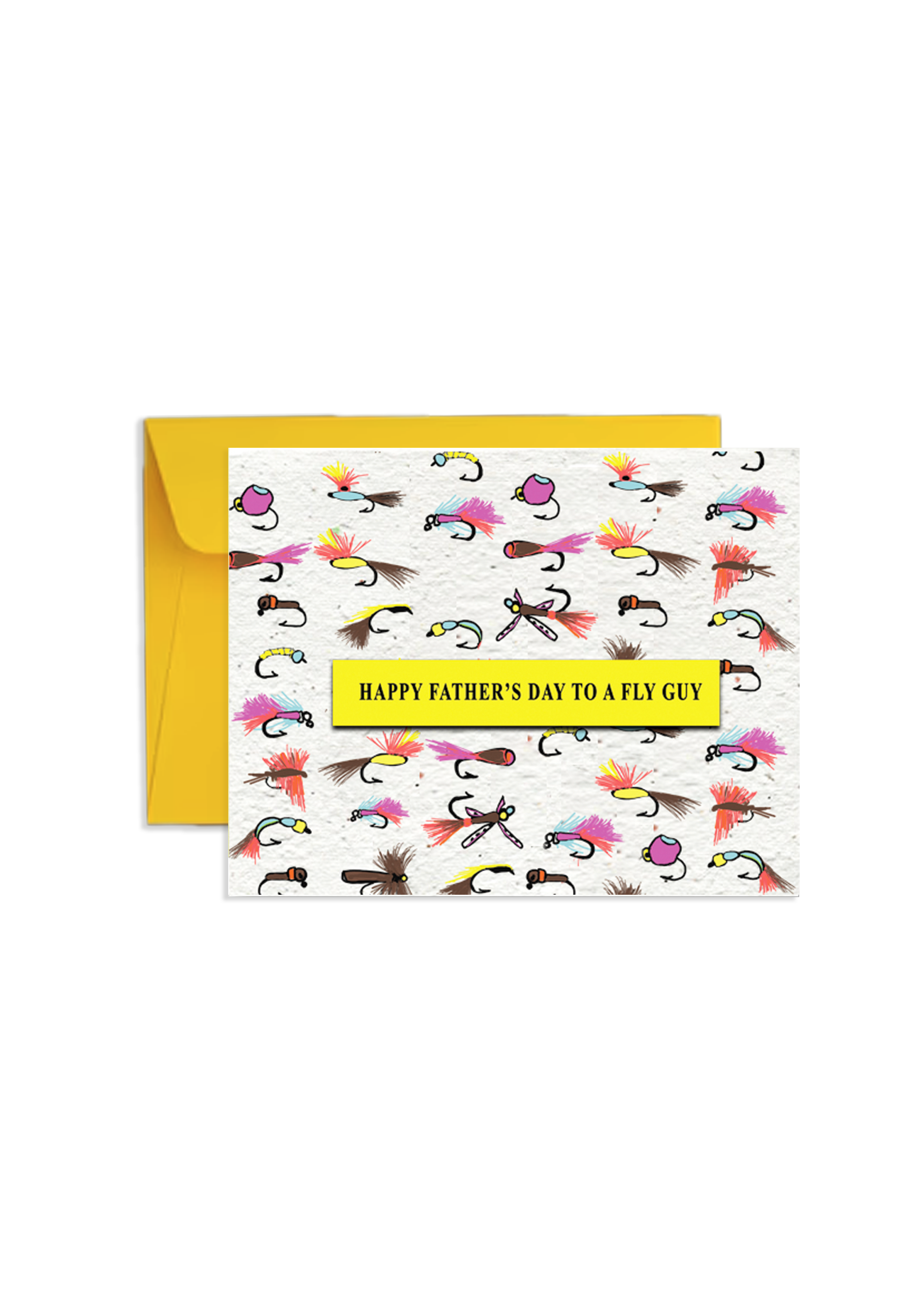 Happy Father's Day to a Fly Guy Wildflower Seed Paper