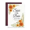 Golden Bloom Save the Date