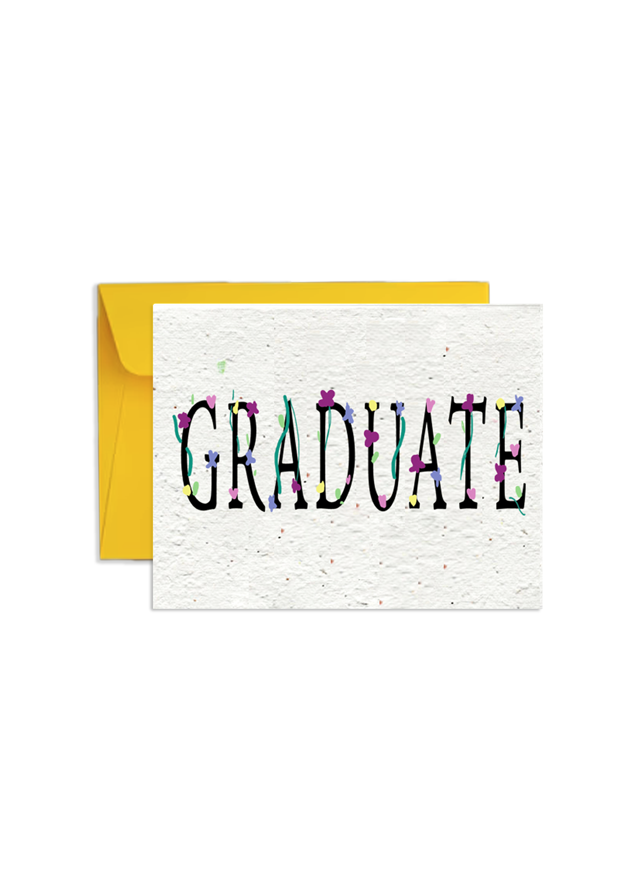 Graduate Wildflower Seed Paper Card