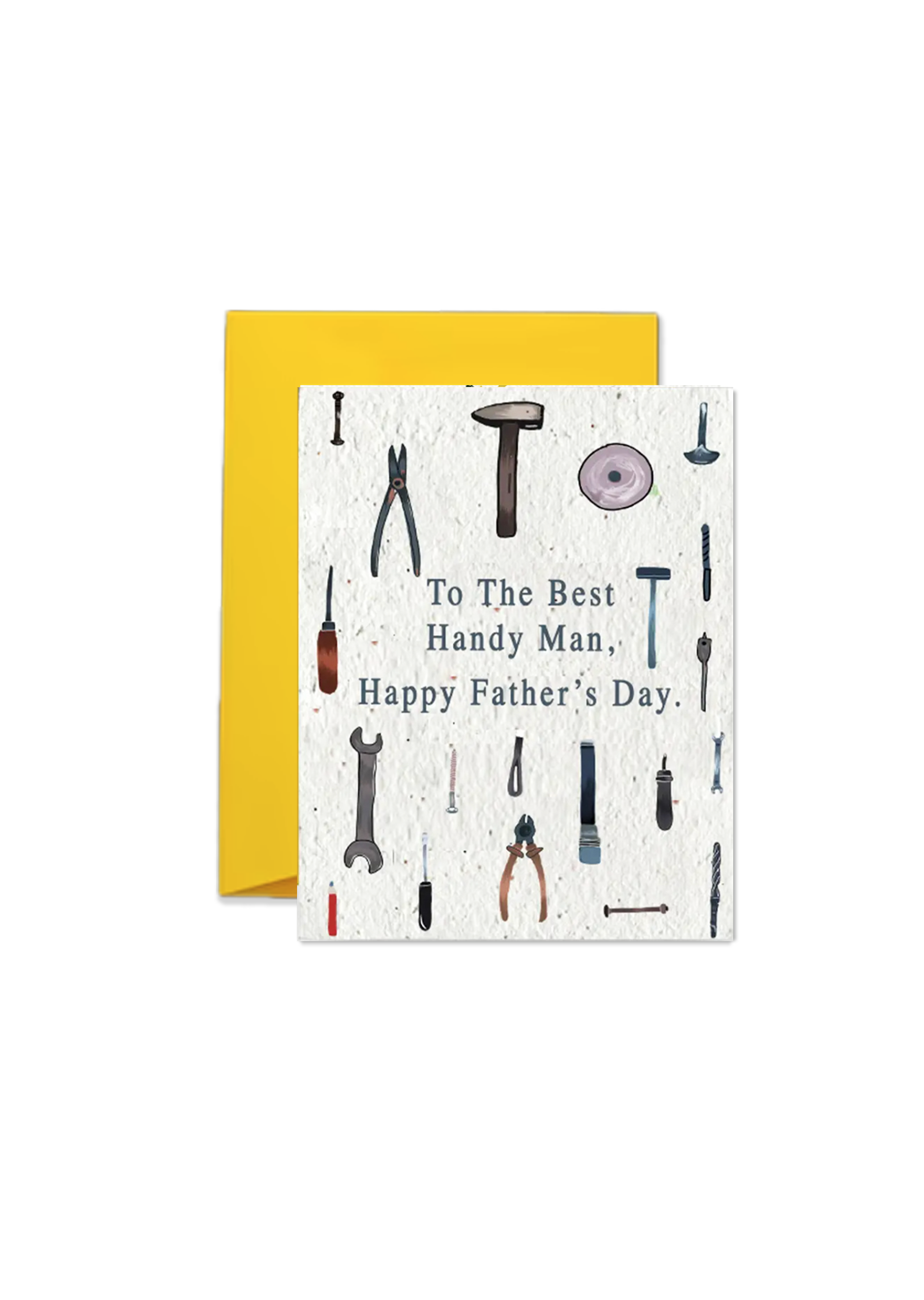 Toolbox Treasures: To the Best Handy Man Father's Day Card