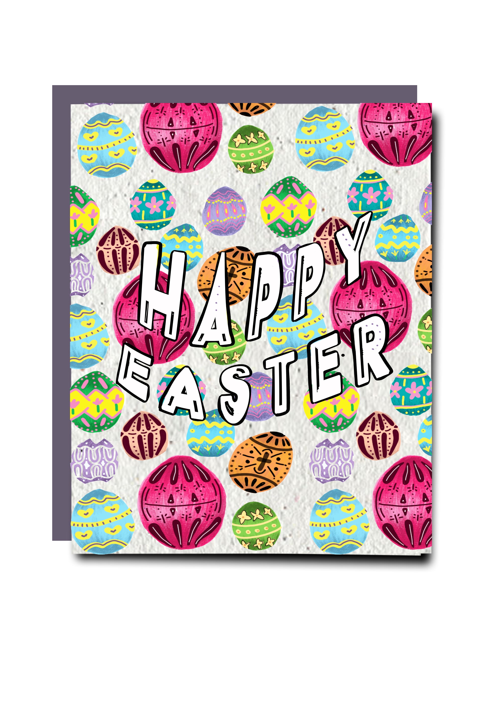 Easter Eggstravaganza Bloom: Artisan Seed Paper Card