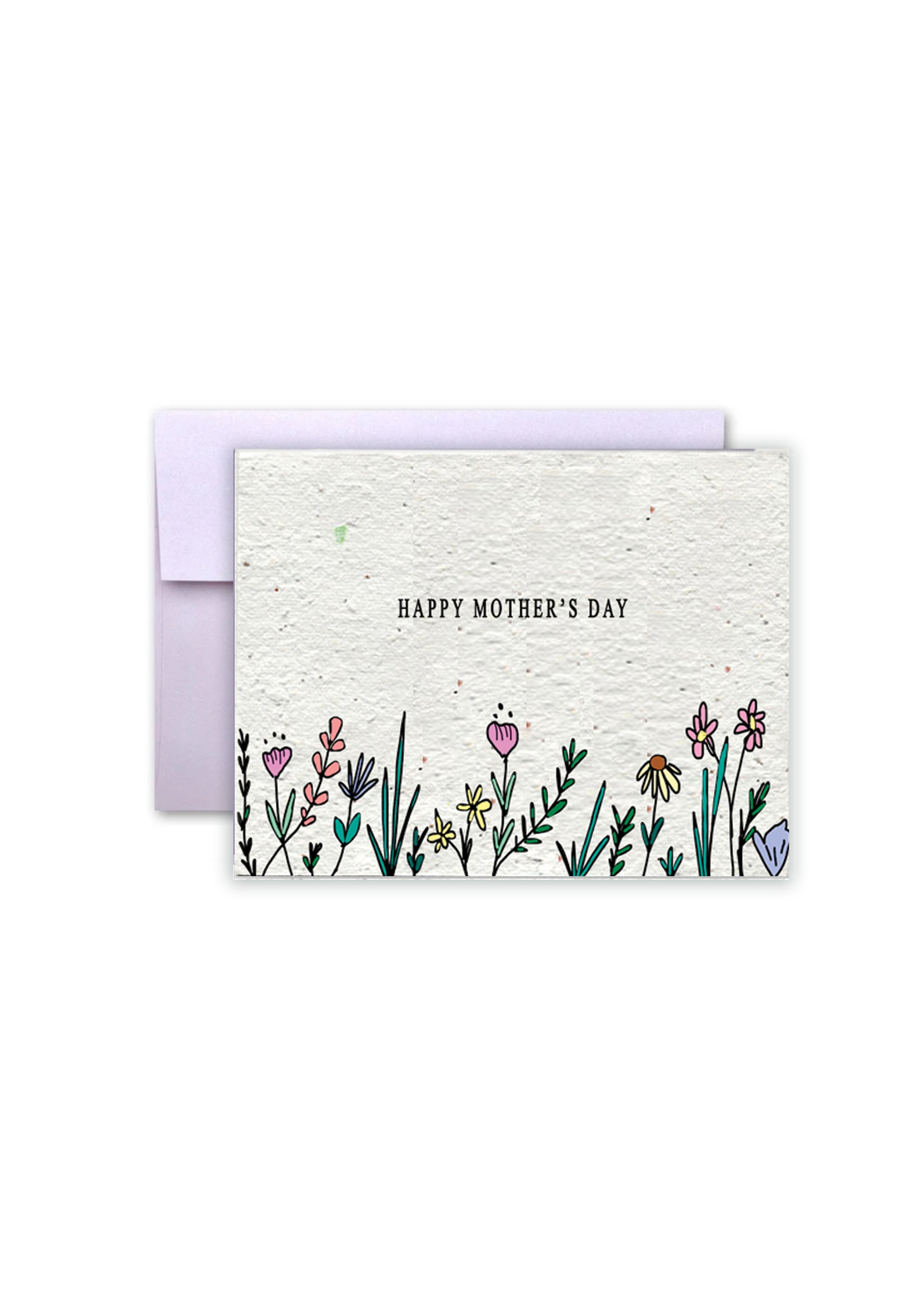 Blossoming Love Wildflower Seed Paper Mother's Day Card