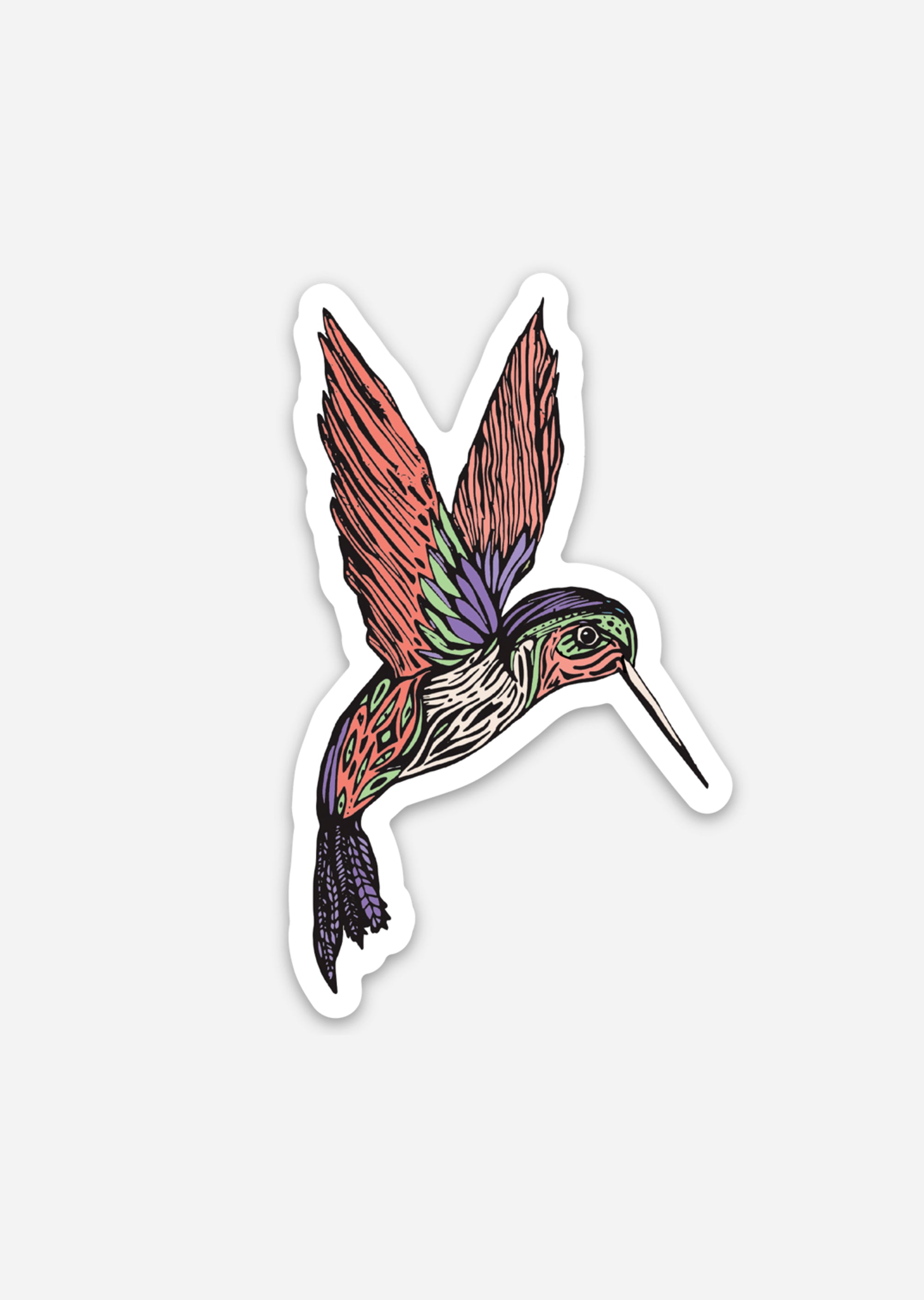 Artisan Hummingbird Sticker