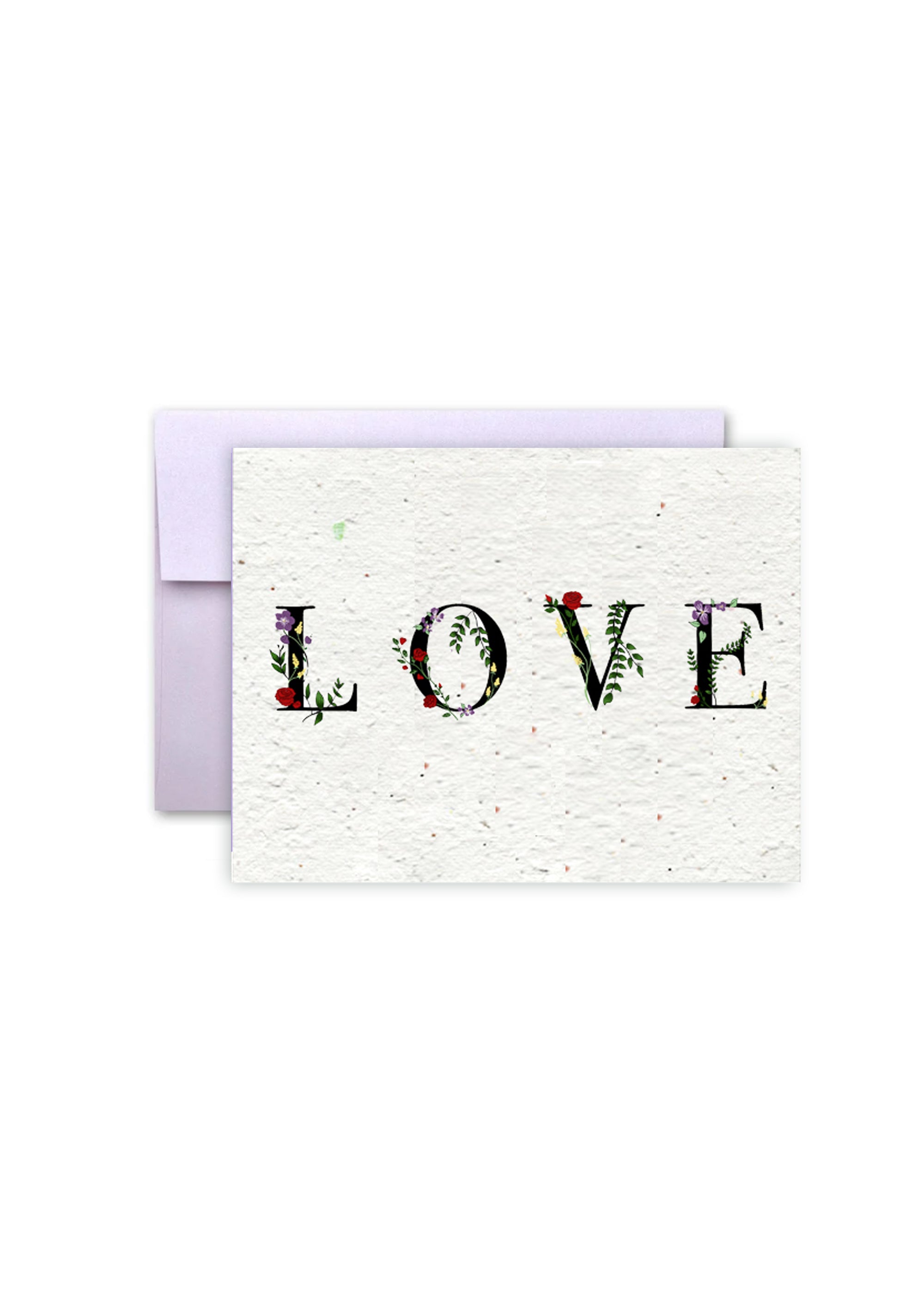 Love Wildflower Seed Paper Card