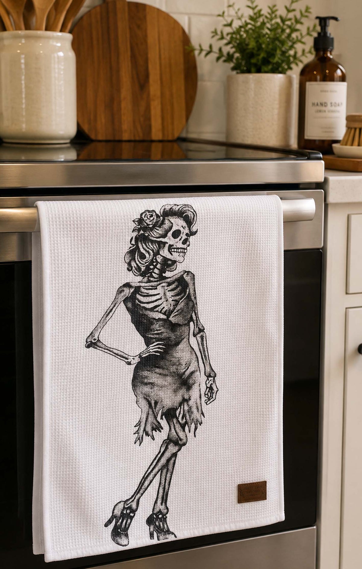 Madame’s Bloom Waffle Style Tea Towel