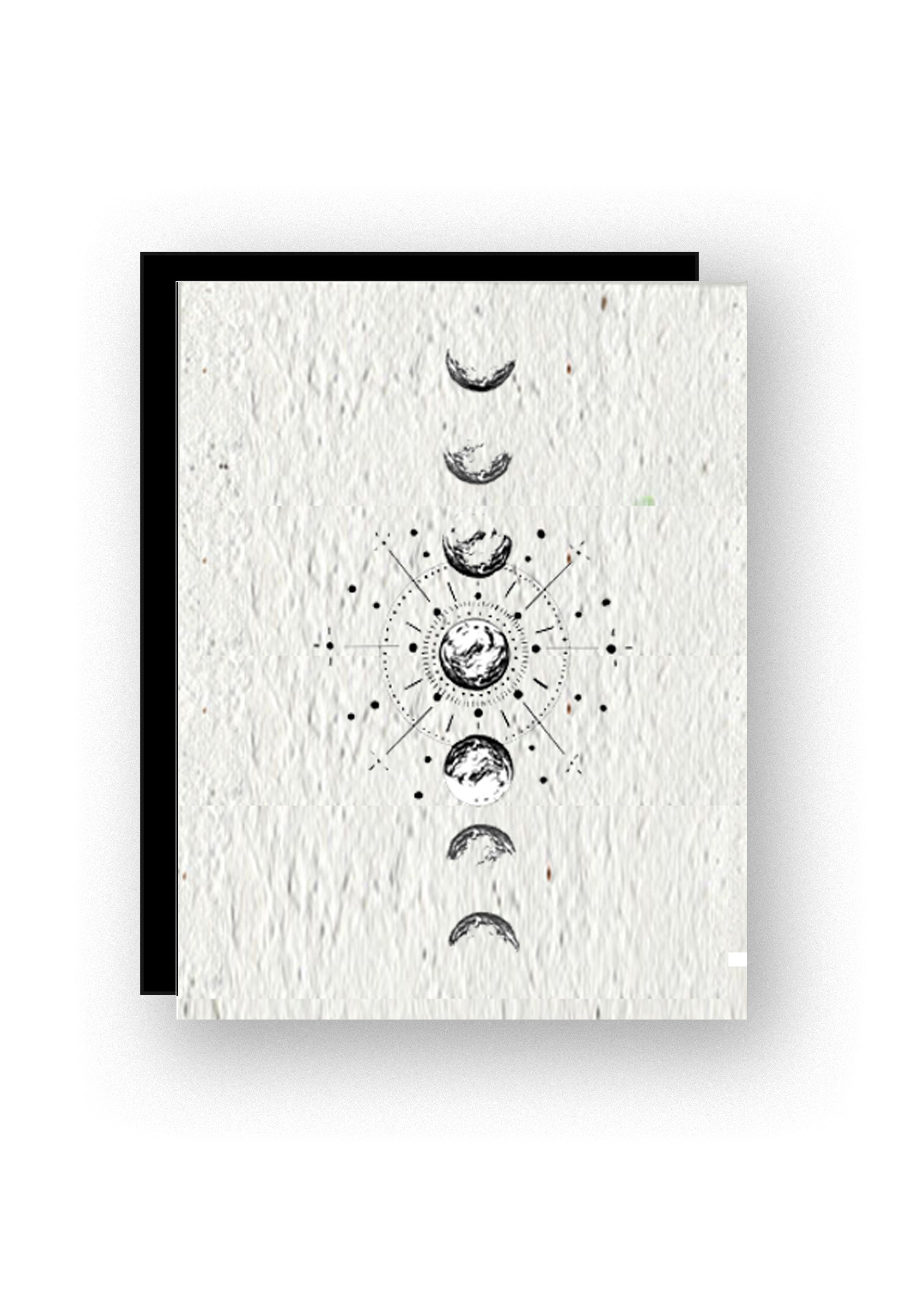 "Moonphase" Wildflower Seed Paper Greeting Card
