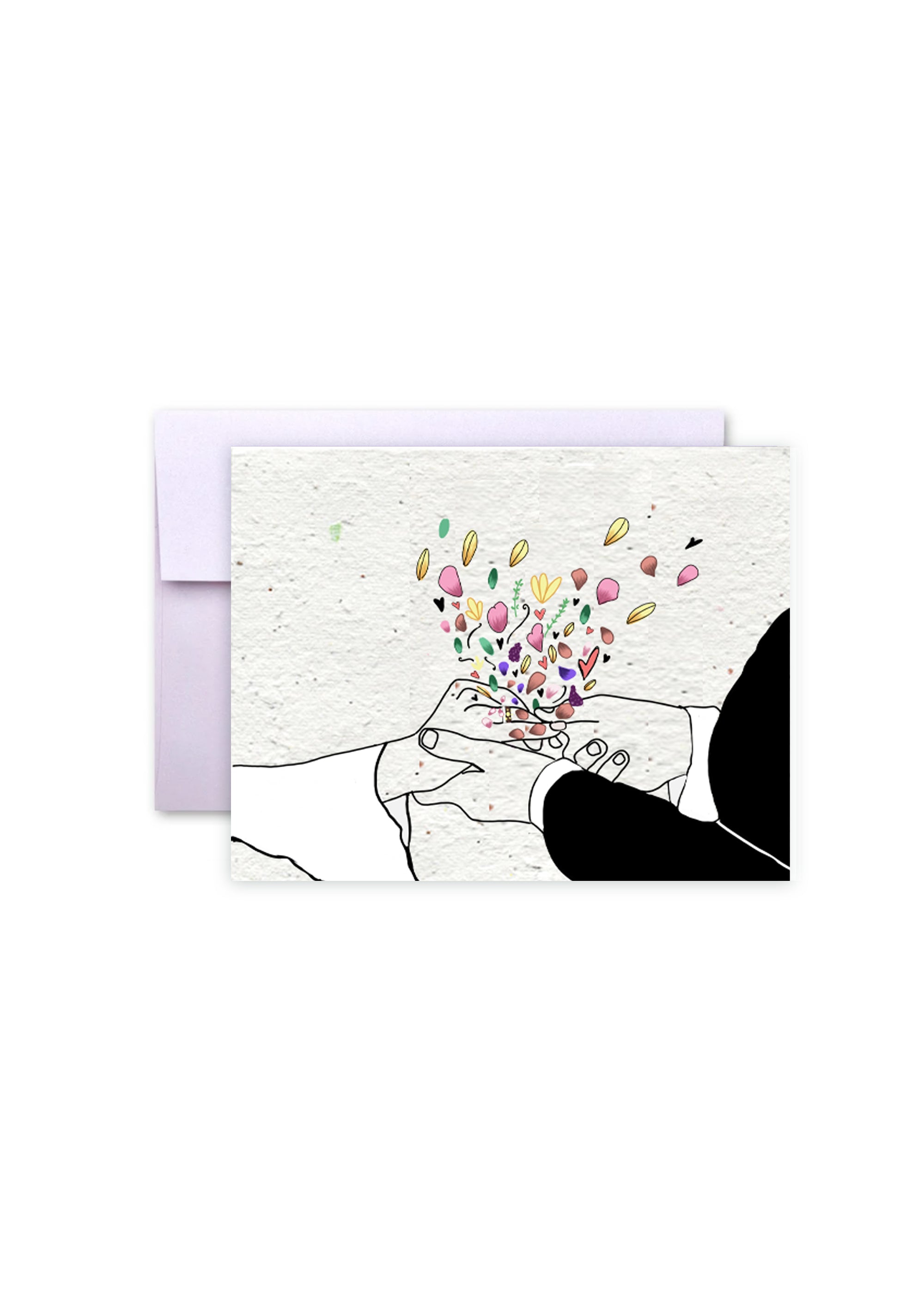 Revive & Bloom: Wedding Wildflower Seed Paper Card