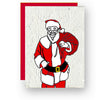 Santa Clause Wildflower Seed Paper Card