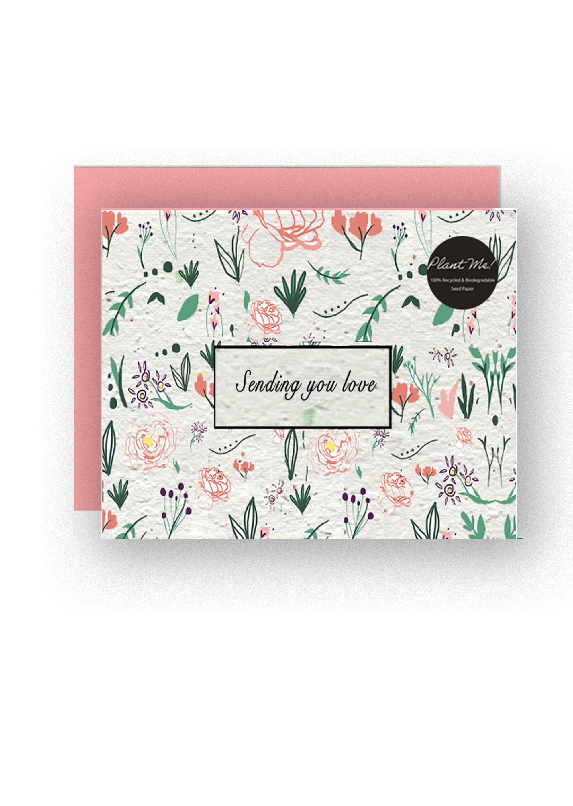 Sending You Love Wildflower Seed Paper Cards