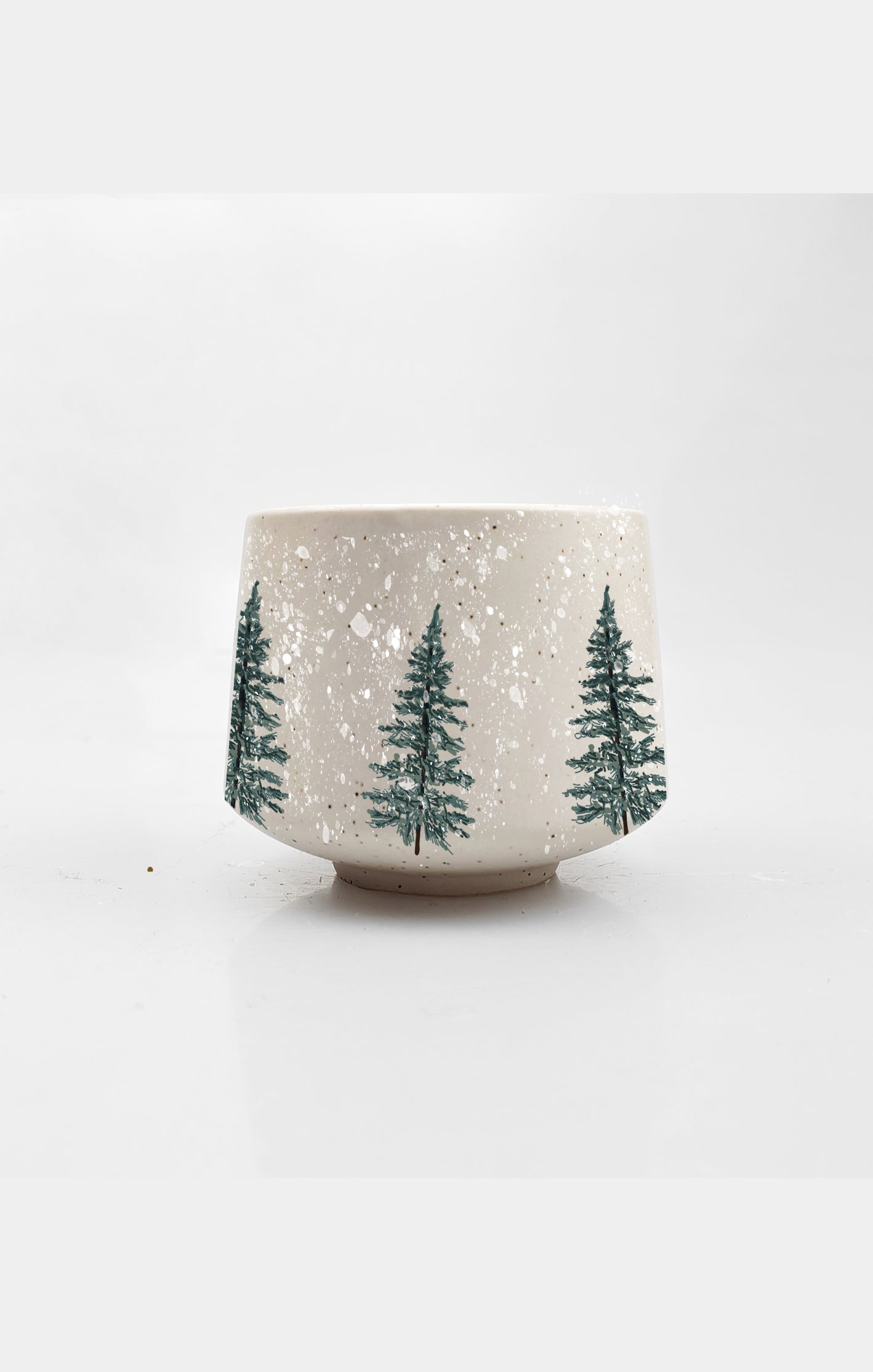 Evergreen Snowy Trees