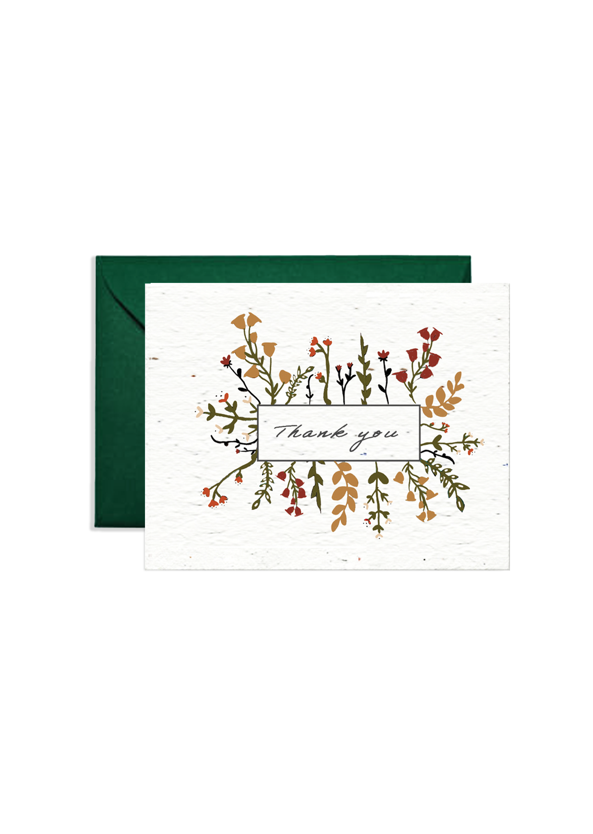 Thank You Wildflower Seed Paper Card