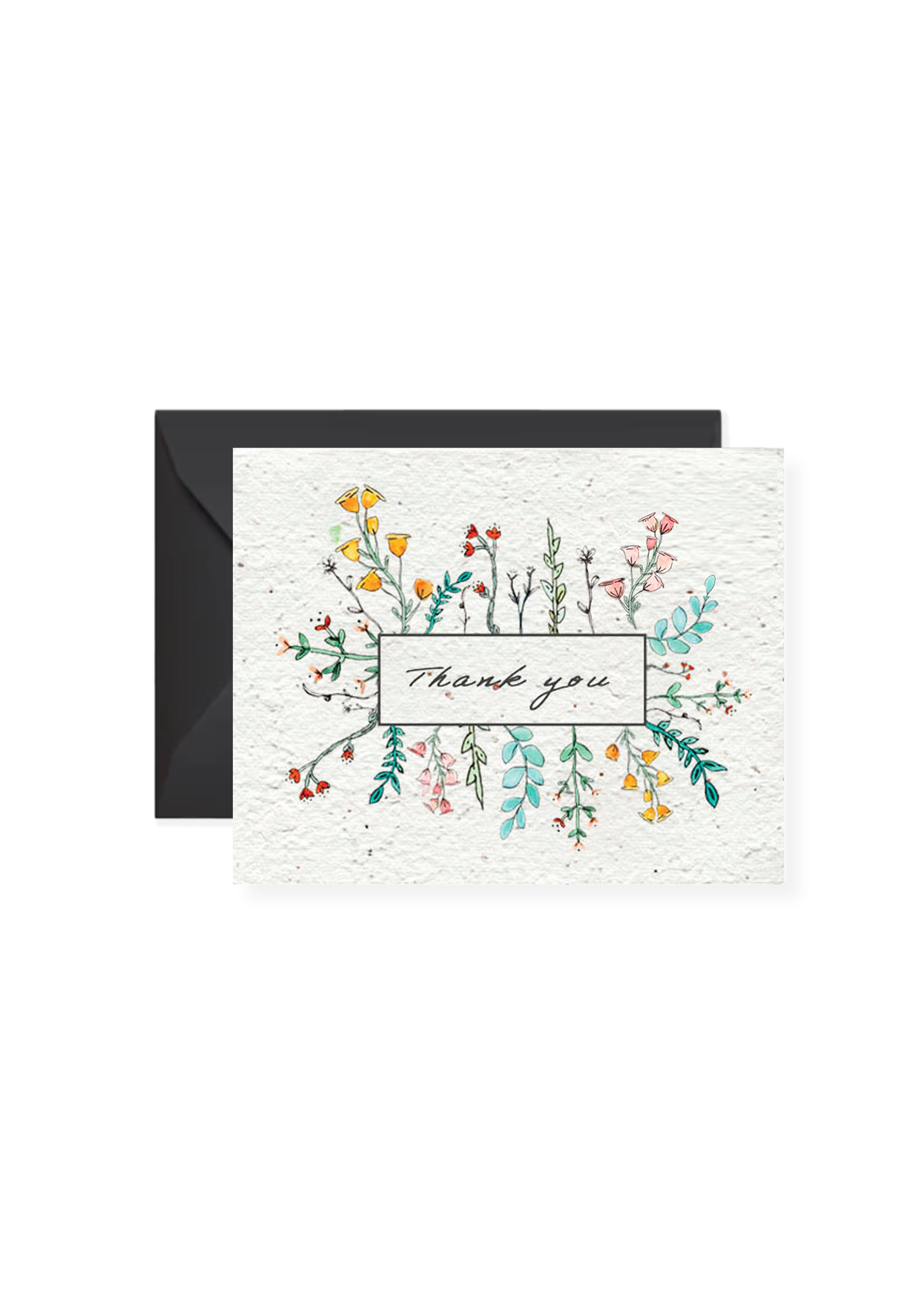 Thank You Wildflower Seed Paper Card