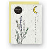 Thinking Of You (Moon) Wildflower Seed Paper Card