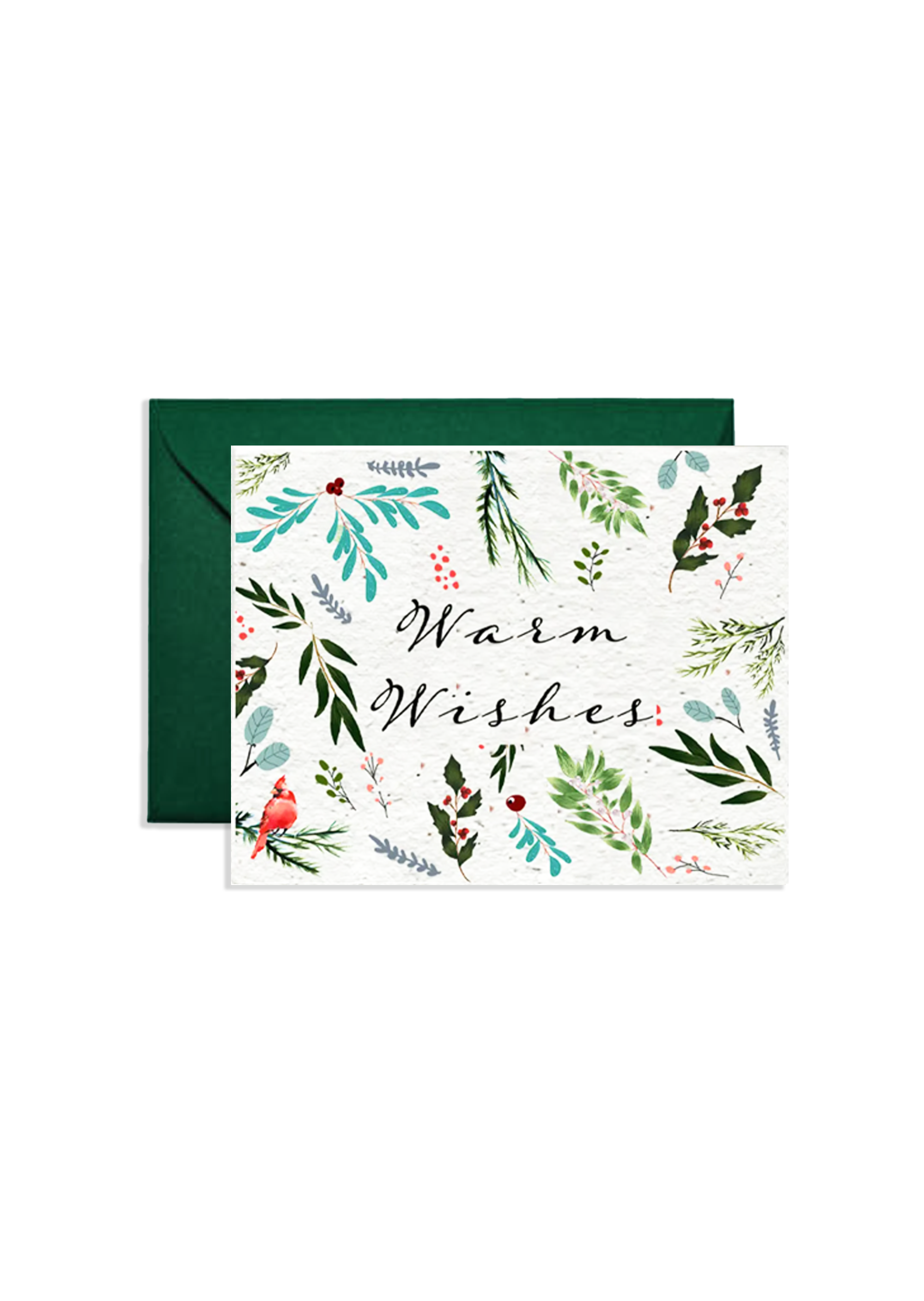 Cozy Wishes  Wildflower Seed Paper Card