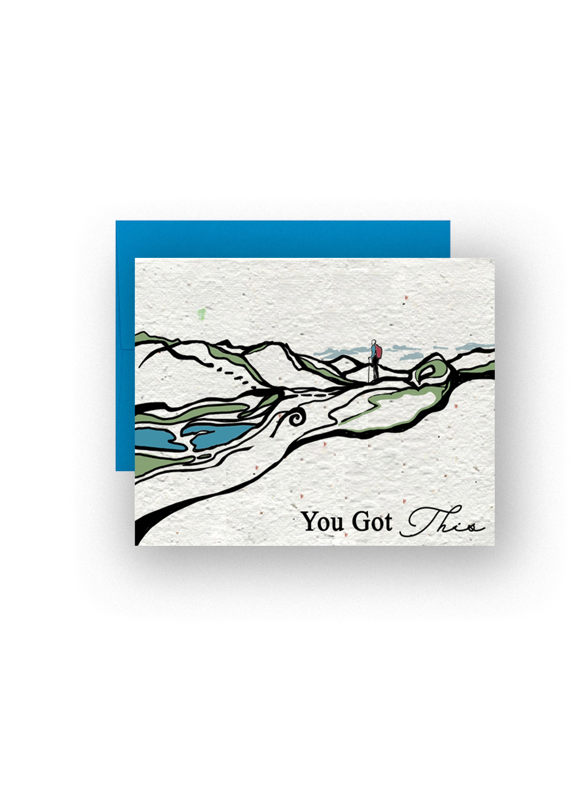 "You Got This" Wildflower Seed Paper Card
